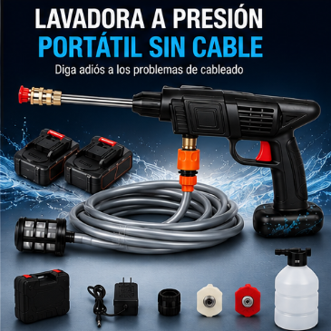 PowerWash Go™ – Lavadora a Presión Portátil Inalámbrica