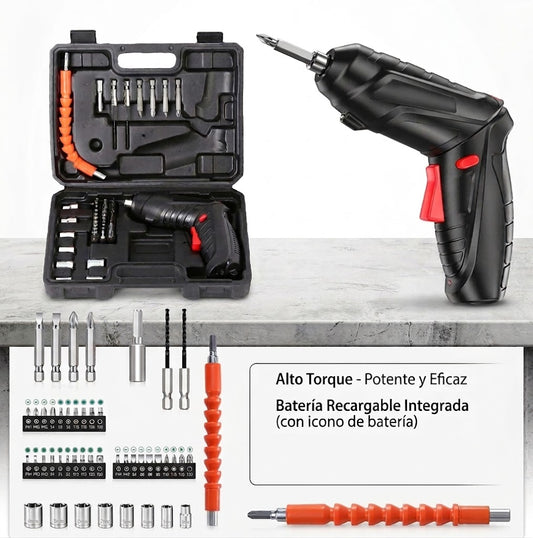 FlexTorque™– Atornillador Inalámbrico Articulado
